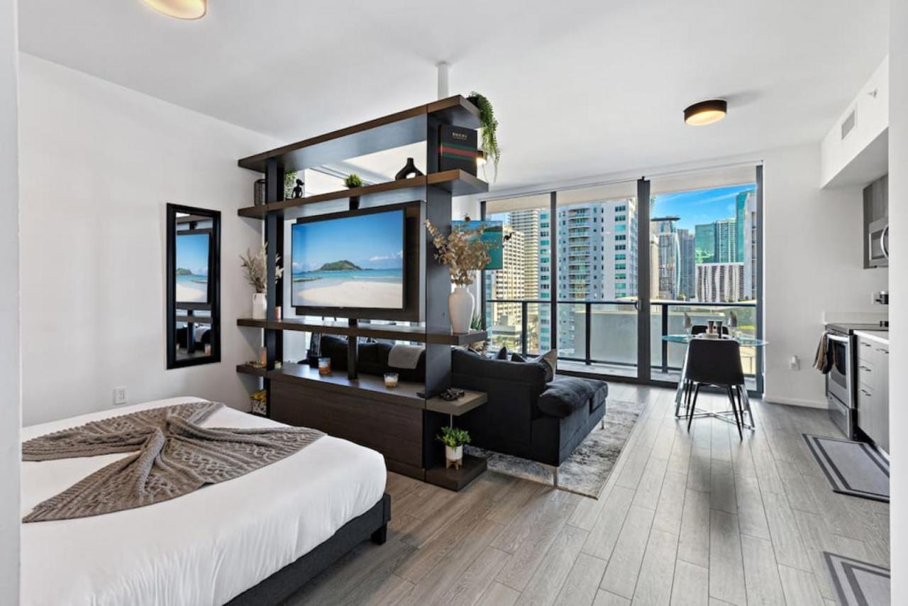Corner Condo W/ Unrivaled Views Miami Esterno foto